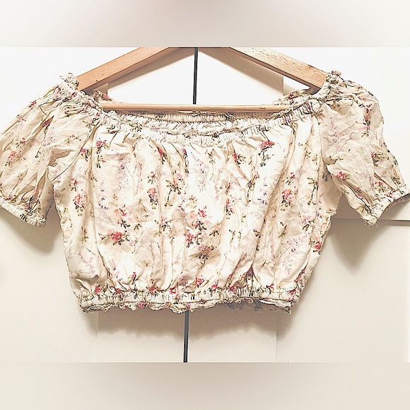 NWOT - Polo by Ralph Lauren Cropped Off-Shoulder Top - Sold Out in Canada & US. - Picture 3 of 6